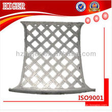 aluminum chair back for furniture parts